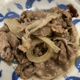 はちみつ入りの牛丼の具＾＾